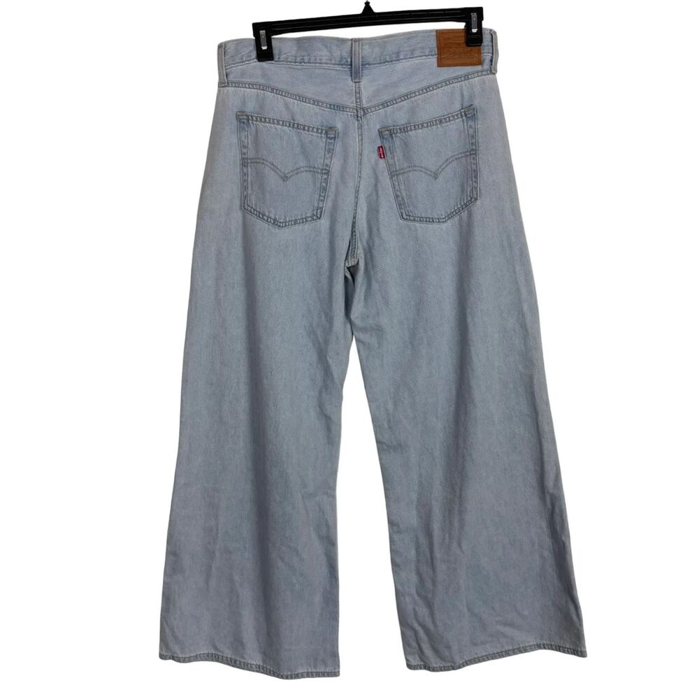 Levi's Premium Baggy Dad Wide Leg Light Wash Jeans Women's 31